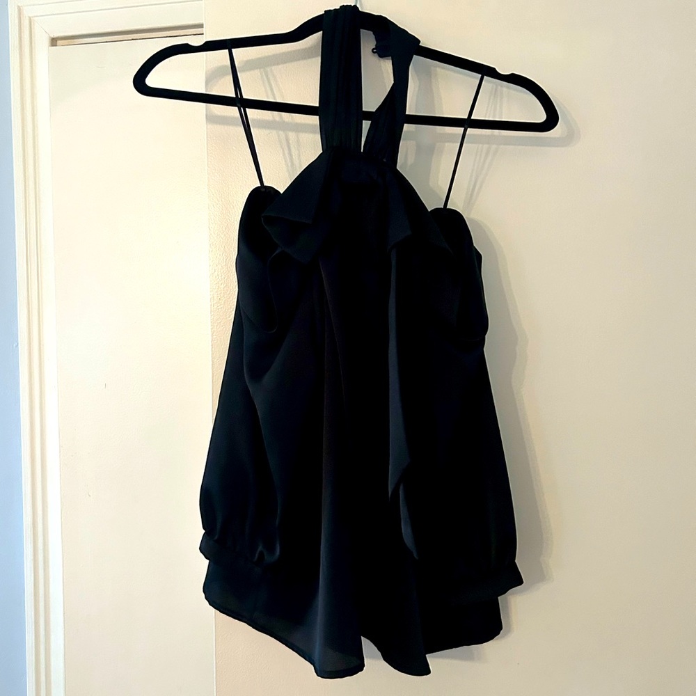 CECE brand off the shoulder bow top!